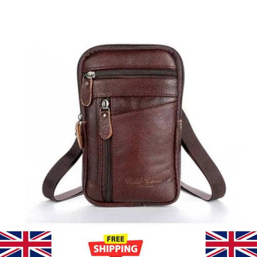 Men genuine leather phone - genuine,
