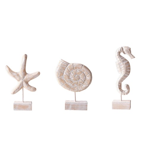 Wooden beach decor - beach,