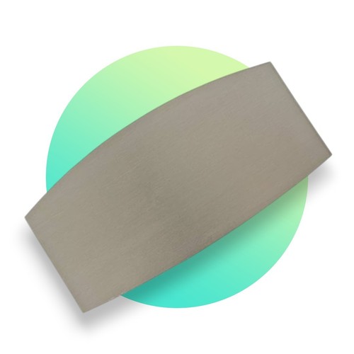 Double curved cabinet scraper - curved,