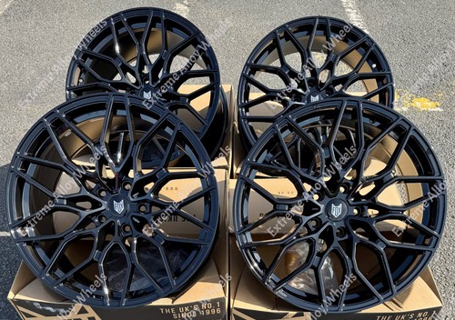Black fx9 alloy wheels - 18",