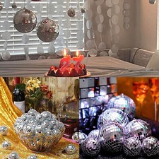Disco Ball Silver Mirror