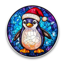 LARGE Cute Penguin Santa Hat