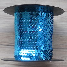 SEQUINS 6MM FLAT STRUNG SEQUIN