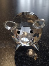 HEAVY CRYSTAL/GLASS PIG with