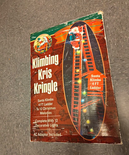 Kris kringle santa climbs - kringle, ft