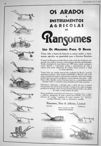 Old 1930 ransomes - old,