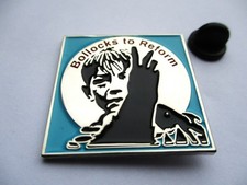 Bollocks reform metal badge - bollocks,