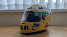*RARE* Lewis Hamilton McLaren Mercedes Half Scale Custom Helmet F1 test 2007