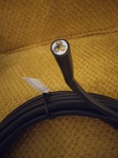 4mm 3 Core Tuf Sheathed Cable Black, Cut to 20 metres. TOUGH HEAVY DUTY CABLE