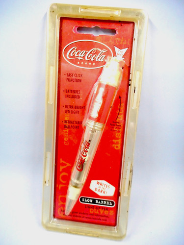 Vintage coca cola glow barrel - vintage,