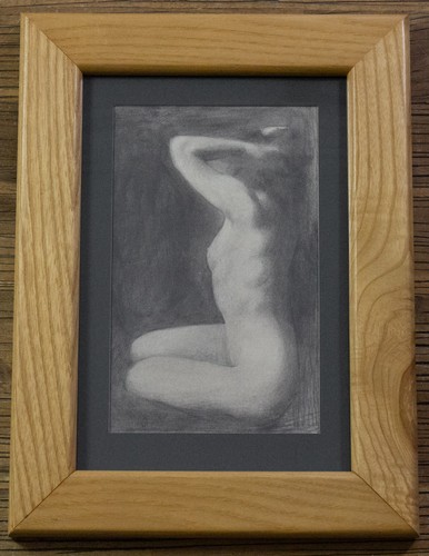 David waterson seated nude - –,