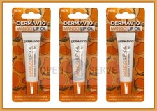 3x DermaV10 Mango Lip Oil -