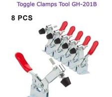 8x Metal Toggle Clamp Quick