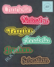 Personalised Embroidered Name