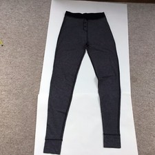 Jack Wills Lounge Pant Leggings Grey Dot & Stripe Stretchy Size 10 Cotton New