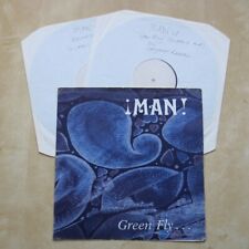 MAN Green Fly Double white label test pressing vinyl LP +proof sleeve 1986