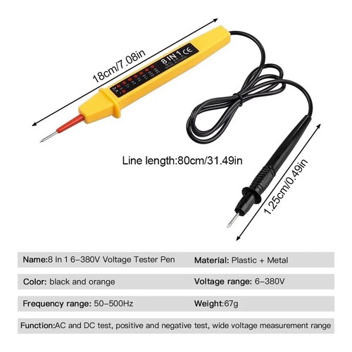 Electrical voltage tester pen - voltage,