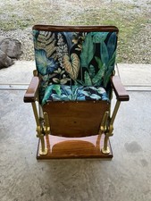 Original Art Deco Cinema Seat