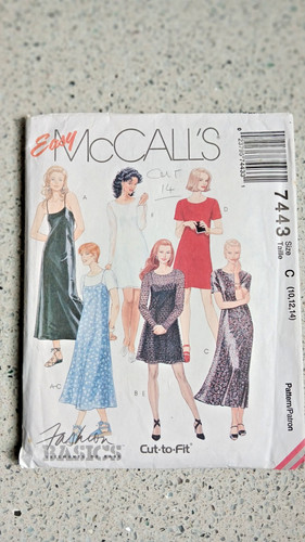 Mccall 7443 misses dress - 7443,