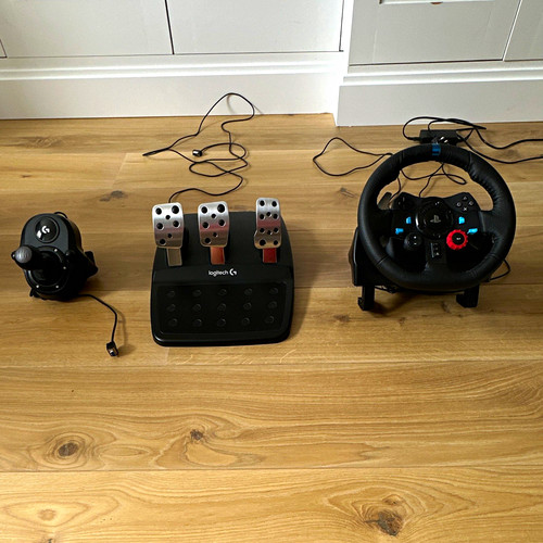 Logitech g29 racing wheel with - wheel,