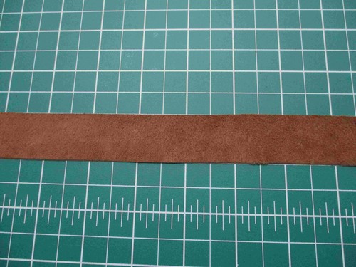 Single strip brown thin - brown,