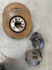 321mm Grooved & dimpled Astra Zafira VXR front brakes - upgrade for Mk4 SRi GSi