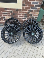 Range Rover Original Onyx 23 Inch Alloy Wheels. Had Cracks Repaired.