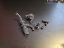 1/18 Scale TWIN TURBO bonnet Exit Kit Model Diecast Diorama Kit