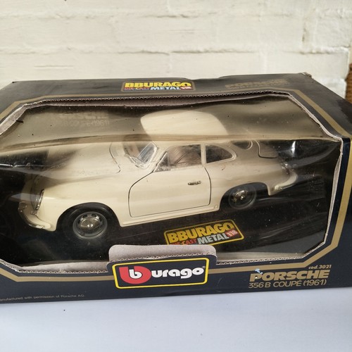 Burago porsche 356 - b, coupe