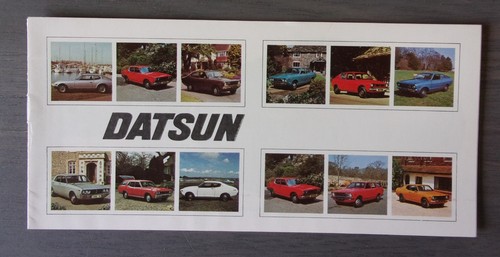 Datsun range orig - uk, mkt
