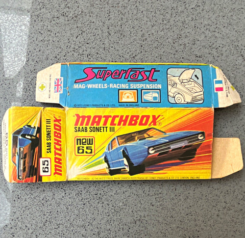 Matchbox superfast mpn - matchbox, 65