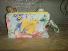 NEW COSMETIC PURSE  YELLOW