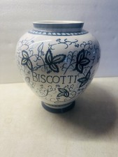 Vintage italian biscotti - italian, jar
