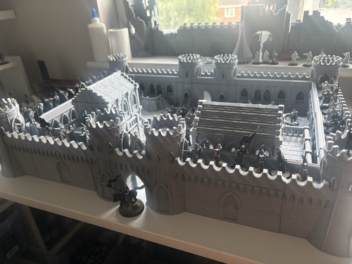 Warhammer style castle terrain - castle,