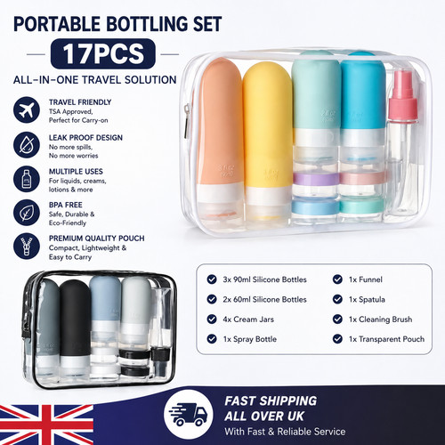 Travel bottles set for - bottles,