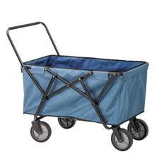 Trolley Cart Wagon 160KG Foldable Heavy Duty Garden Camping Beach Cart Festival
