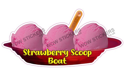 Ice cream van - , sticker