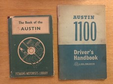Austin 1100 Owners hanbook / Austin A30/A40/A70/A90 Pitmans Hand Book