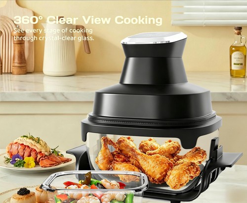 Halogen glass oven 1500w air - halogen,
