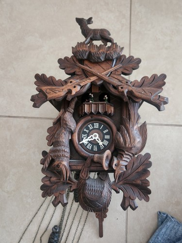 Vintage cuckoo clock made - cuckoo,