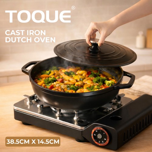 Toque cast iron - cast, enameled