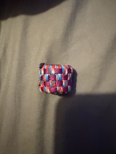 Paracord scout woggle - paracord,