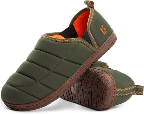 Men two tone slippers - slippers, memory