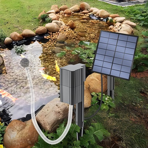 Solar pond aerator 7v - solar, 2.5w/7v