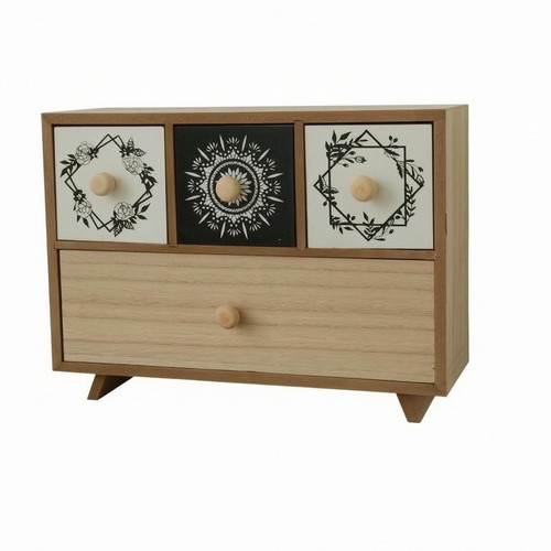 Wood desktop drawer cabinet - wood,