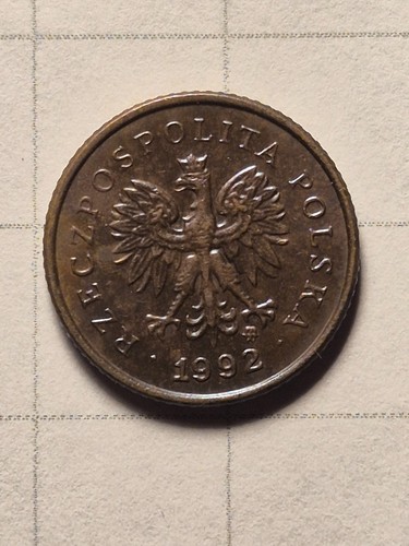 1992 grosz coin poland fine - 1,