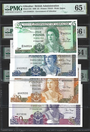 Gibraltar set 20 50 - set, 10,