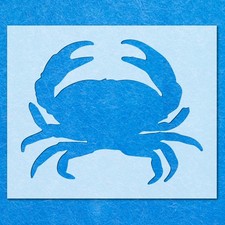 Crab Sea Life Stencil: Mylar