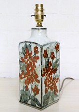 Table Lamp Studio Pottery Colin Kellam Totnes Ceramic Lamp Lovely Condition