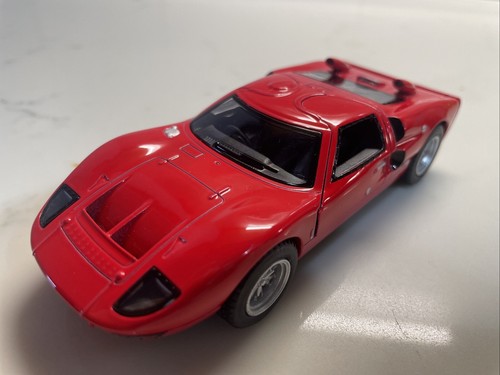 Red kinsmart 1966 ford gt40 - ford,